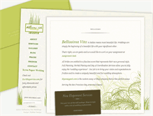 Tablet Screenshot of bvweddings.com